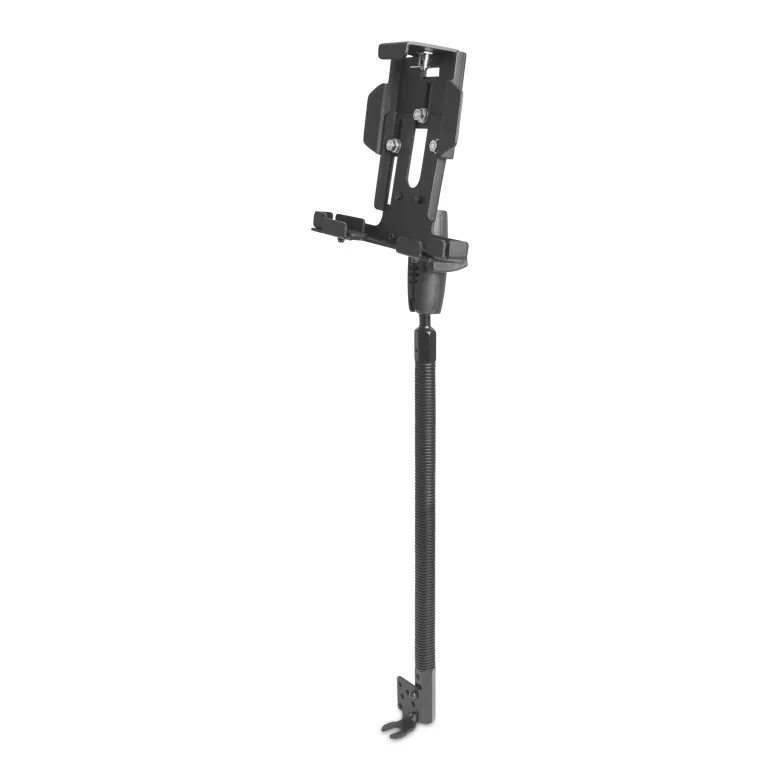 Heavy-Duty Locking Tablet Holder with Car/Truck Seat Rail Mount
