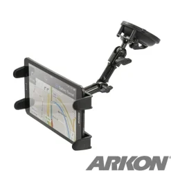 Heavy-Duty Multi-Angle Slim-Grip® Tablet Suction Mount with 8" Arm