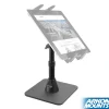 Heavy-Duty Pedestal Stand with Weighted Base and Telescoping Arm - 4-Hole AMPS Compatible