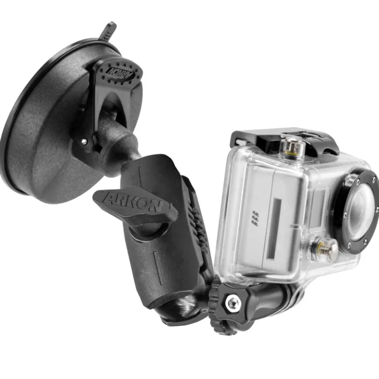 Heavy-Duty Sticky Suction Mount for GoPro HERO Action Cameras