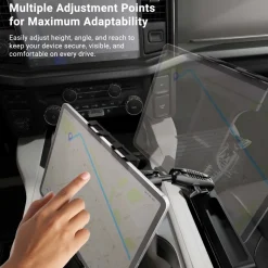 Heavy-Duty Truck Console Wedge Slim-Grip® Ultra Pro Tablet Holder