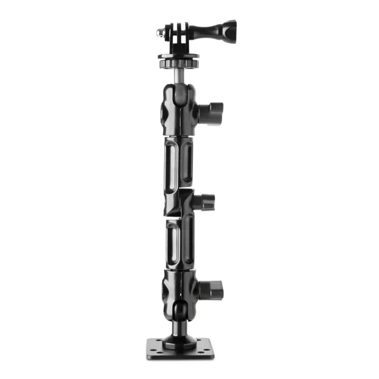Heavy-Duty Wall Mount with Multi-Angle Arm for GoPro HERO Action Cameras
