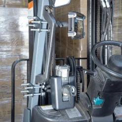 Large Barcode Holster Forklift Front Guard Mount with 5" Shaft