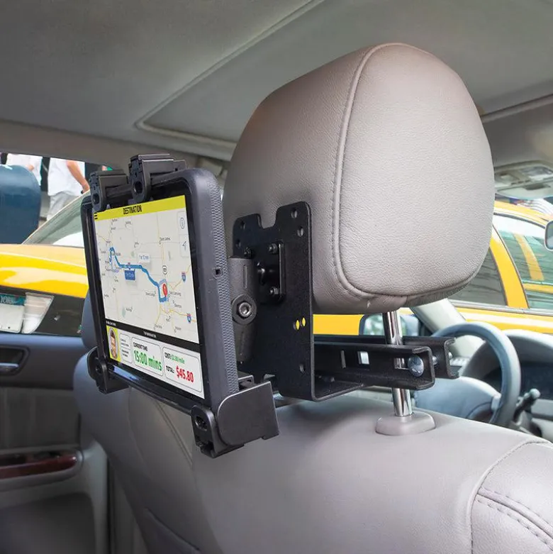 LockVise™ Locking Car Headrest Tablet Mount