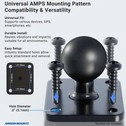 LockVise™ Locking Car Headrest Tablet Mount