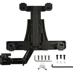 LockVise™ Locking Car Headrest Tablet Mount with Multi-Angle 8" Arm