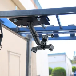 LockVise™ Locking Forklift Overhead Guard Tablet Mount and 6" Metal Shaft