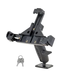 LockVise™ Locking Phone Mount with 2.75" Arm and Metal AMPS Drill Base
