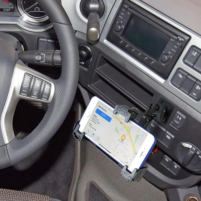 LockVise™ Locking Phone Mount with 4-Hole AMPS Drill Base