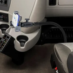 LockVise™ Locking Seat Rail or Floor Phone Mount