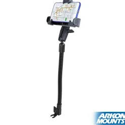 LockVise™ Locking Seat Rail or Floor Phone Mount
