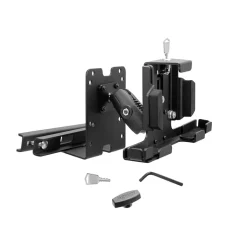 LockVise™ Metal Locking Car Headrest Tablet Mount with 2.75" Shaft