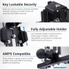LockVise™ Metal Locking Forklift Overhead Guard Tablet Mount with 6" Shaft