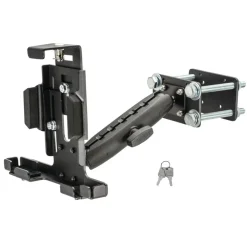 LockVise™ Metal Locking Forklift Front Guard Tablet Mount with 7.25" Shaft