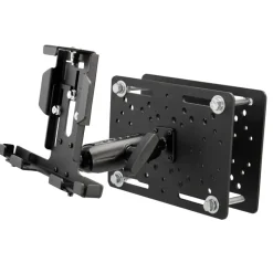 LockVise™ Metal Locking Forklift Overhead Guard Tablet Mount with 5" Metal Robust™ Shaft