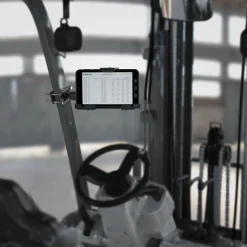 LockVise™ Metal Locking Front Guard Tablet Mount with 8.5" Metal Robust™ Shaft
