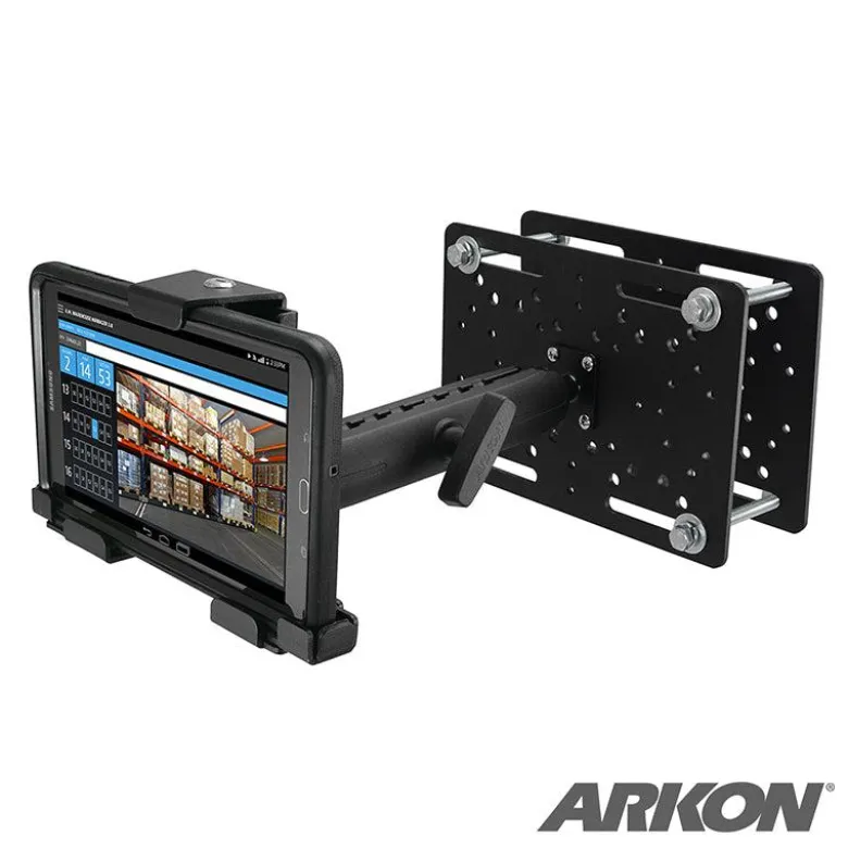 LockVise™ Metal Locking Overhead Guard Tablet Mount with 8.5" Metal Robust™ Shaft