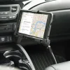 LockVise™ Metal Locking Seat Rail Tablet Mount with 18" Aluminum Gooseneck and 3.75" Shaft