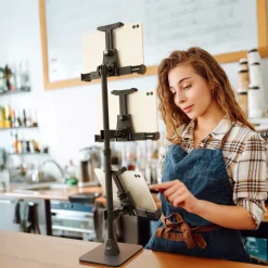 LockVise™ POS Locking Tablet Mount with Triple Tablet Holders