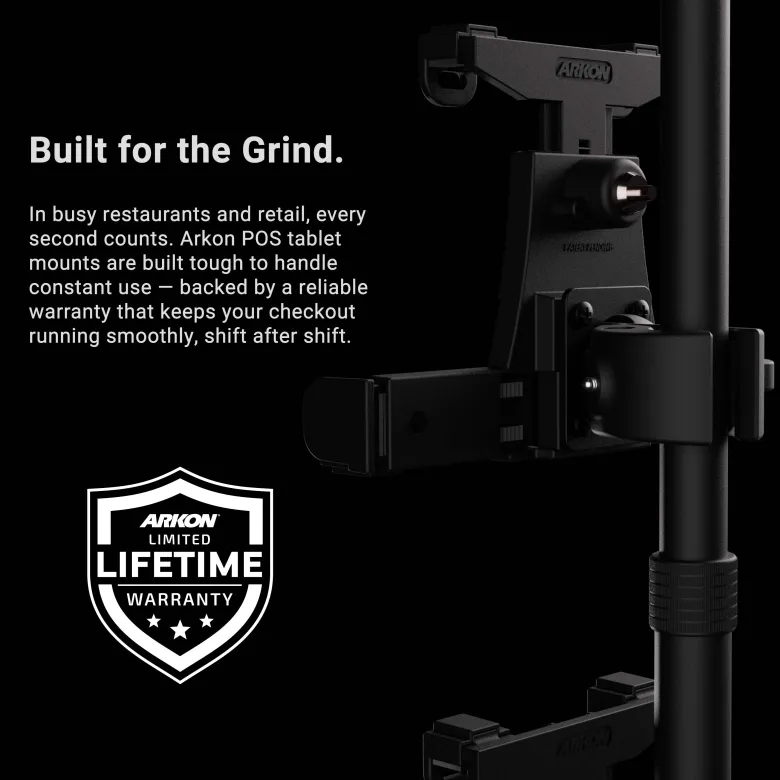 LockVise™ POS Locking Tablet Mount with Triple Tablet Holders