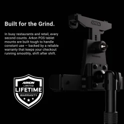 LockVise™ POS Locking Tablet Stand