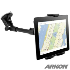 Long Arm Windshield Suction Tablet Mount for iPad, Note, and more