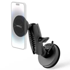 Magnetic Phone Holder with Suction Mount - MagSafe Compatible