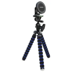 Magnetic Phone Holder with 11" Flexible Tripod - MagSafe Compatible