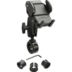 Mega Grip 25mm Robust Aluminum Motorcycle Handlebar Smartphone Mount