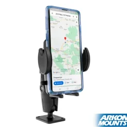 Mega Grip™ Phone Holder with 3.75" Arm and AMPS Drill-Base Mount