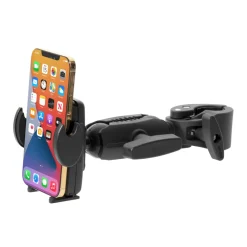 Mega Grip™ Phone Holder with Heavy-Duty Clamp Mount