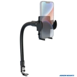 Mega Grip™ Phone Holder with Car Seat Rail Mount and 18" Gooseneck