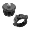 17mm Ball to 1/4"-20 Camera Bolt Pattern Adapter with Tightening Ring