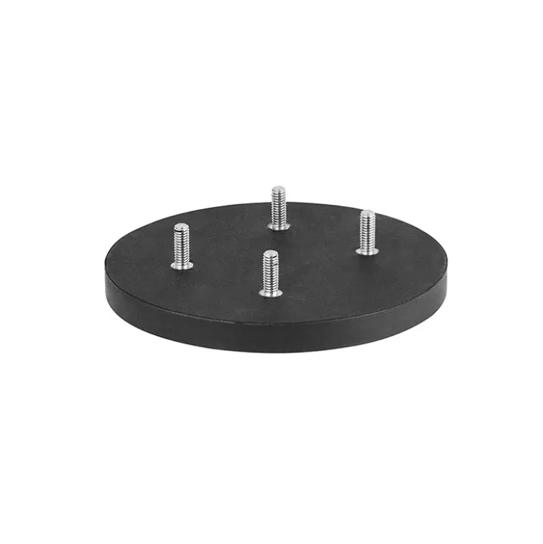 88mm Heavy-Duty Magnetic Base with 4-Hole AMPS Pattern Screw Bolts