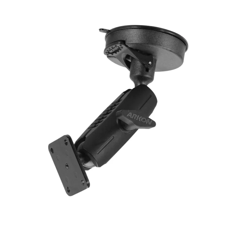 80mm Windshield Suction Mount with Metal 4-Hole AMPS Head