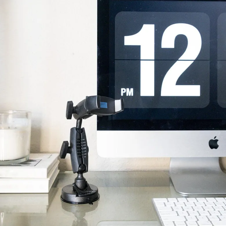 Mobile Grip 5 Robust Phone Mount Holder for iPhone, Galaxy, and Note