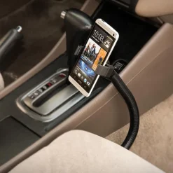 Mobile Grip 2 Seat Rail or Floor Car Mount for iPhone, Galaxy, Note, and more