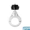 Motorcycle Handlebar Camera Mount for Canon Sony Contour Action Cameras - Chrome Aluminum