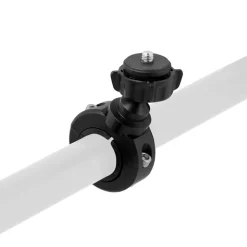 Motorcycle Handlebar Camera Mount for Canon Sony Contour Action Cameras - Black Aluminum