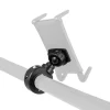 Motorcycle Handlebar Mounting Pedestal - Black Aluminum - Dual-T Compatible