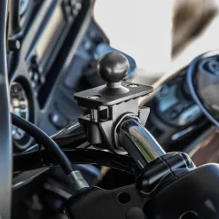 Motorcycle or Bicycle Handlebar Mount - 25mm (1 inch) Ball Compatible