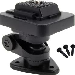 Multi-Angle Adhesive or Drill Base Mount with Camera Mounting Pattern