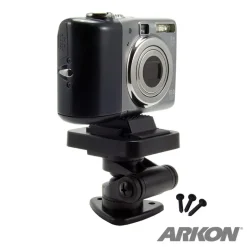Multi-Angle Adhesive or Drill Base Mount with Camera Mounting Pattern