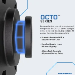 OCTO™ Series 8” Flexible Extension Pole