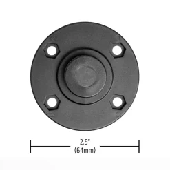 OCTO™ Series Button Pattern to 4-Hole AMPS Round Adapter