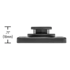 OCTO™ Series Button Pattern to 4-Hole AMPS Rectangular Adapter