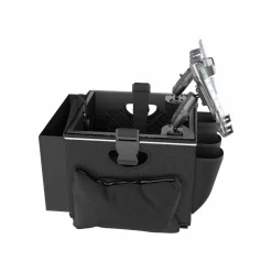 Portable Crate Workstation with Apron Organizer – Choose Your Mounting Setup