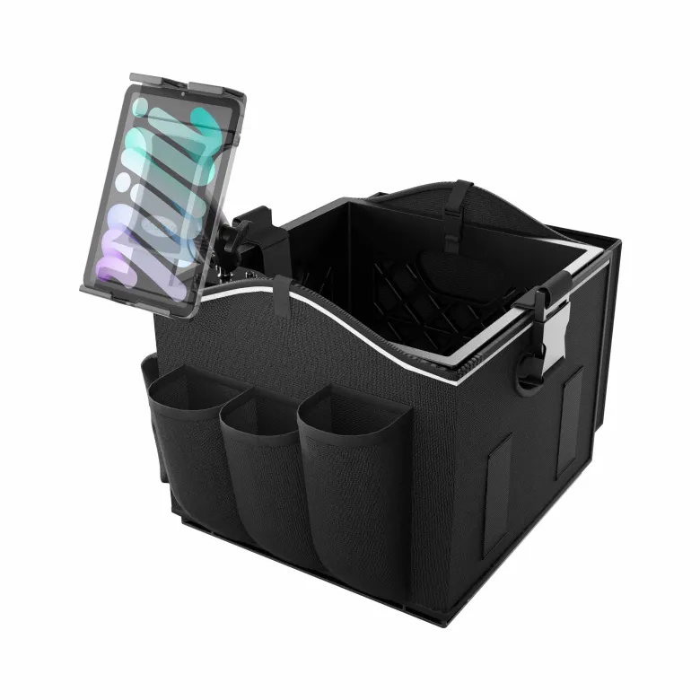 Portable Crate Workstation with Apron Organizer – Choose Your Mounting Setup