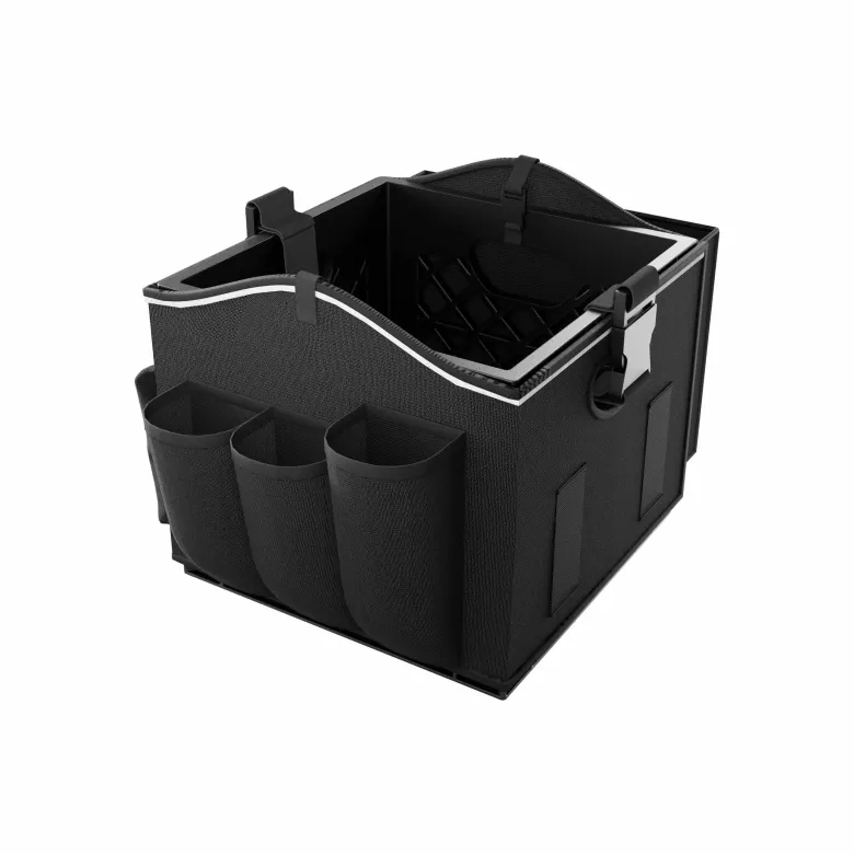 Portable Crate Workstation with Apron Organizer – Choose Your Mounting Setup