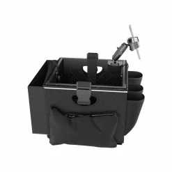 Portable Crate Workstation with Apron Organizer – Choose Your Mounting Setup